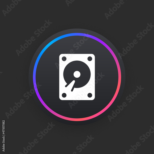 Hard Drive -  UI Icon