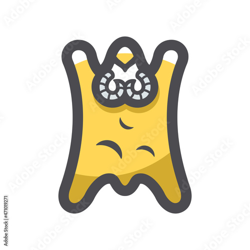 The Golden Fleece Sheep Vector icon Cartoon illustration