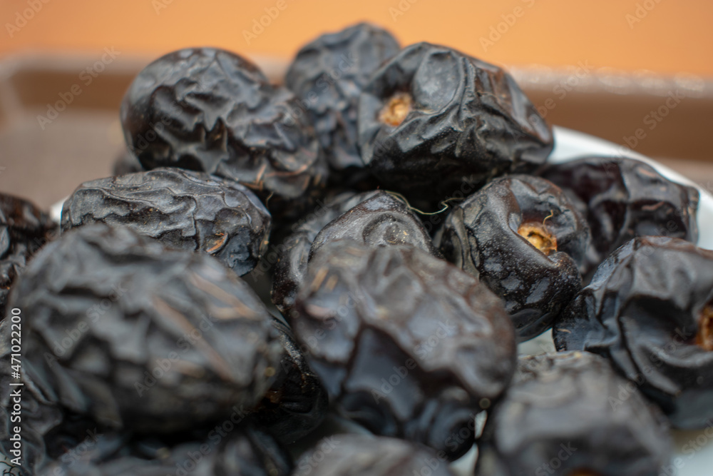 Ajwa date is a celebrated assortment of dates, grown exclusively in Medina, Saudi Arabia Ajwa date is a celebrated assortment of dates, grown exclusively in Medina, Saudi Arabia