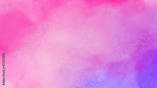 abstract background texter Pink sky with beautiful natural white clouds.