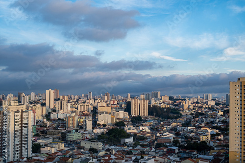 Skyline da cidade de Sao Caetano do SUl
