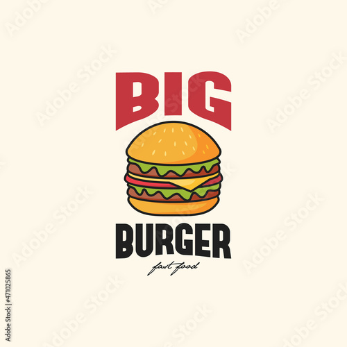Big burger logo design inspiration
