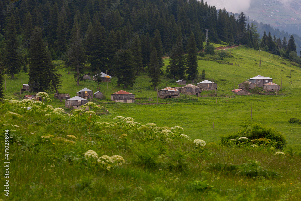 Located in the province of Giresun, Gölyanı Plateau has a lake offering an authentic view with its wooden houses.