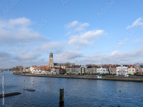 Zicht op Deventer, Overijssel province, The Netherlands