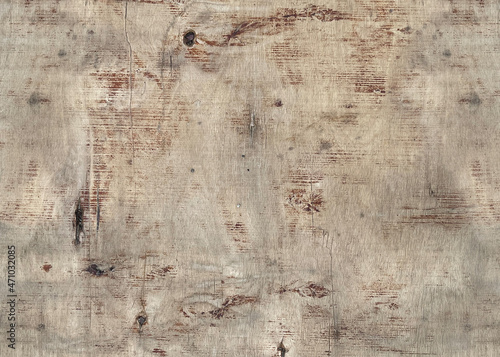Brown old wood color texture horizontal for background. Surface light clean of table top view. Natural patterns for design art work and interior or exterior. Grunge old white wood board wall pattern.