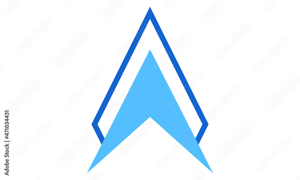 abstract blue triangle abstract blue triangle