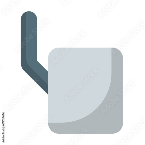 Speed Controller Lever Concept, Car accelerator Pedal Vector Icon Design, Motor Vehicle Service and automobile repair shop Symbol, Lorry spare parts Sign,  automotive technician equipment stock illust