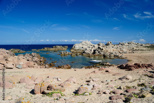 Veduta della spiaggia di Punta li Francesi