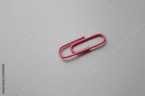 red paper clip