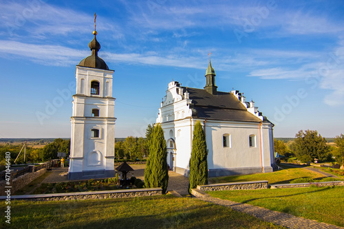 St. Elijah Church in Subotiv village near Chyhyryn city, Cherkasy region, Ukraine. Place of burial of Bohdan Khmelnytsky, well-known Ukrainian hetman. Famous historical symbol of Ukraine