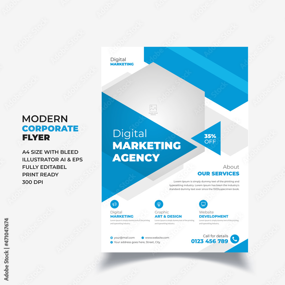 Corporate Flyer Design Template