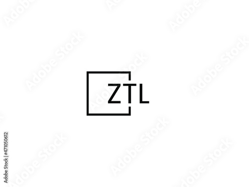 ZTL letter initial logo design vector illustration photo