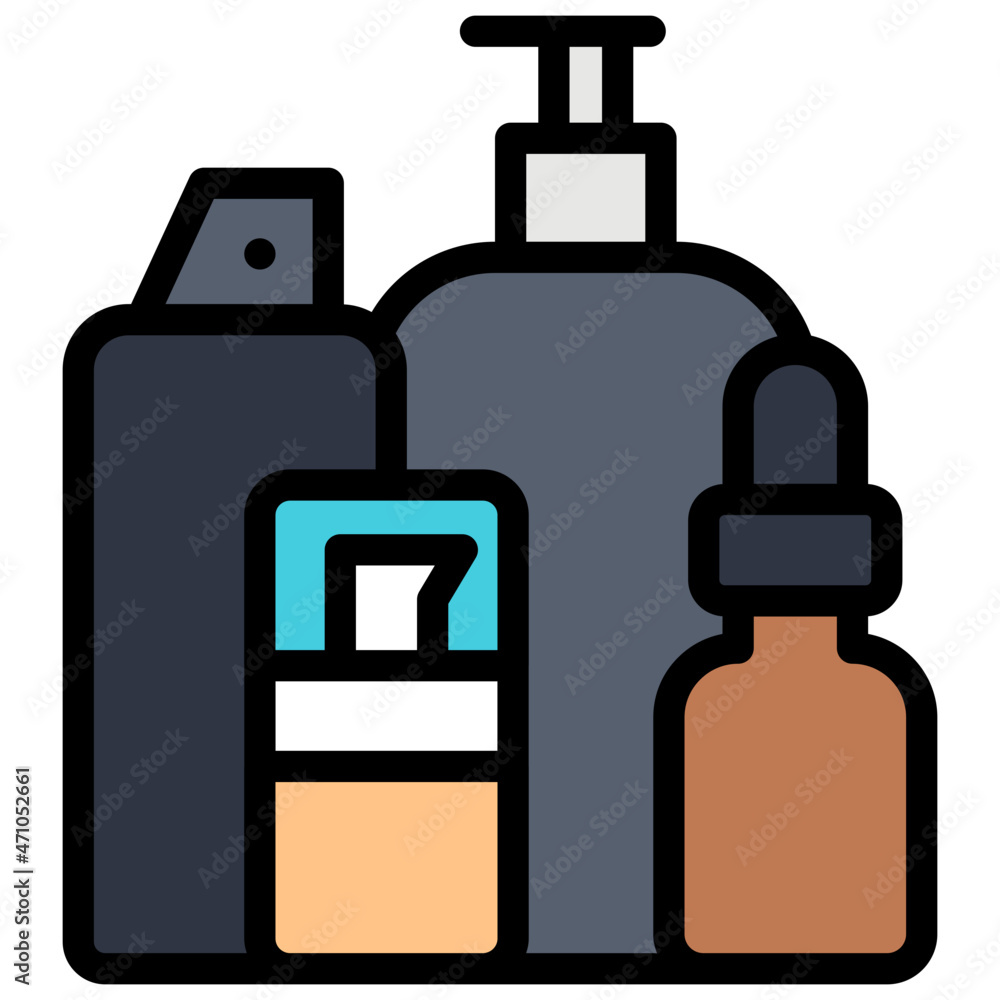 cosmetic filled outline icon cosmetic filled outline icon