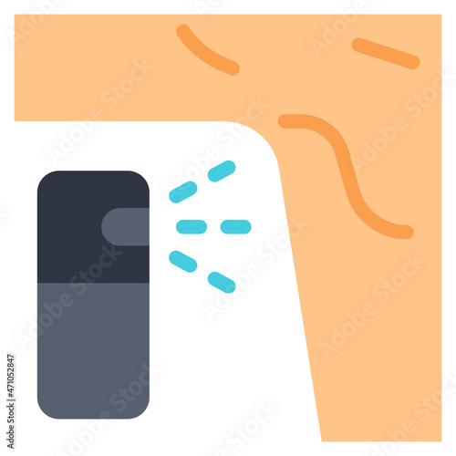 armpit flat icon