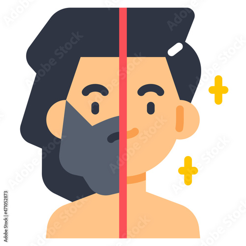 transformation flat icon