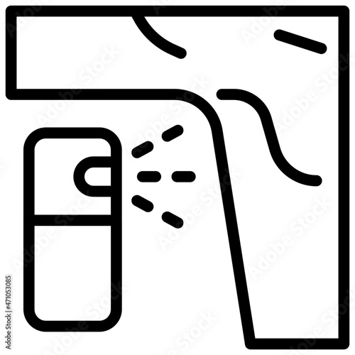 armpit outline icon