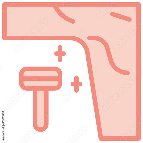 shave two tone icon