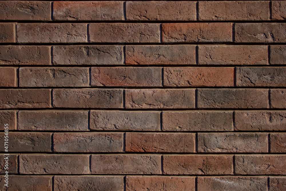 Dark texture and background of brick wall painting at home Dark texture and background of brick wall painting at home