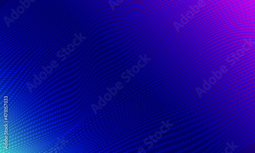 abstract technology particles mesh background. hi-tech and big data background.