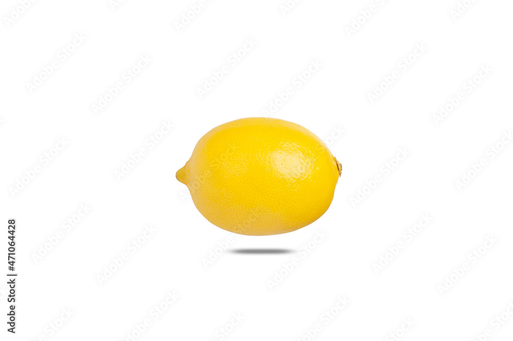 fresh lemon isolated on white background fresh lemon isolated on white background