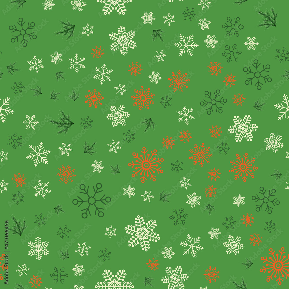 christmas pattern snowflake background new christmas pattern snowflake background new
