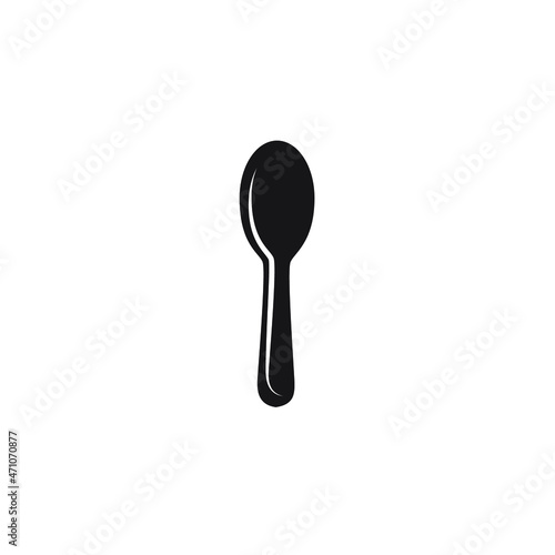 spoon icons symbol vector elements for infographic web