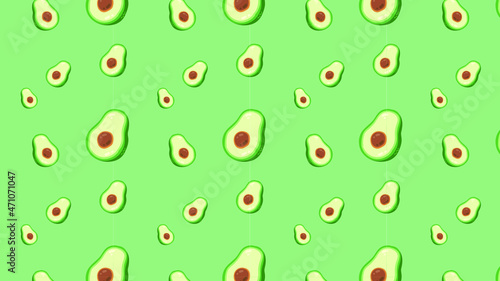 Fruit pattern background Free Vector
