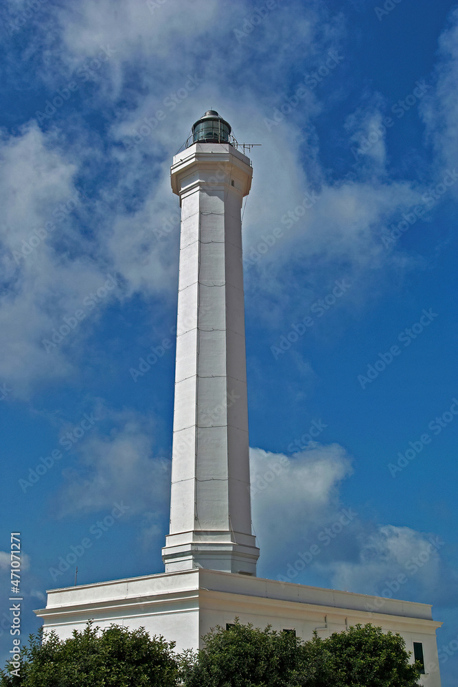 The lighthouse on Cape of leuca