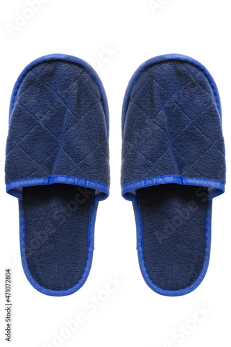 Home slippers isolated