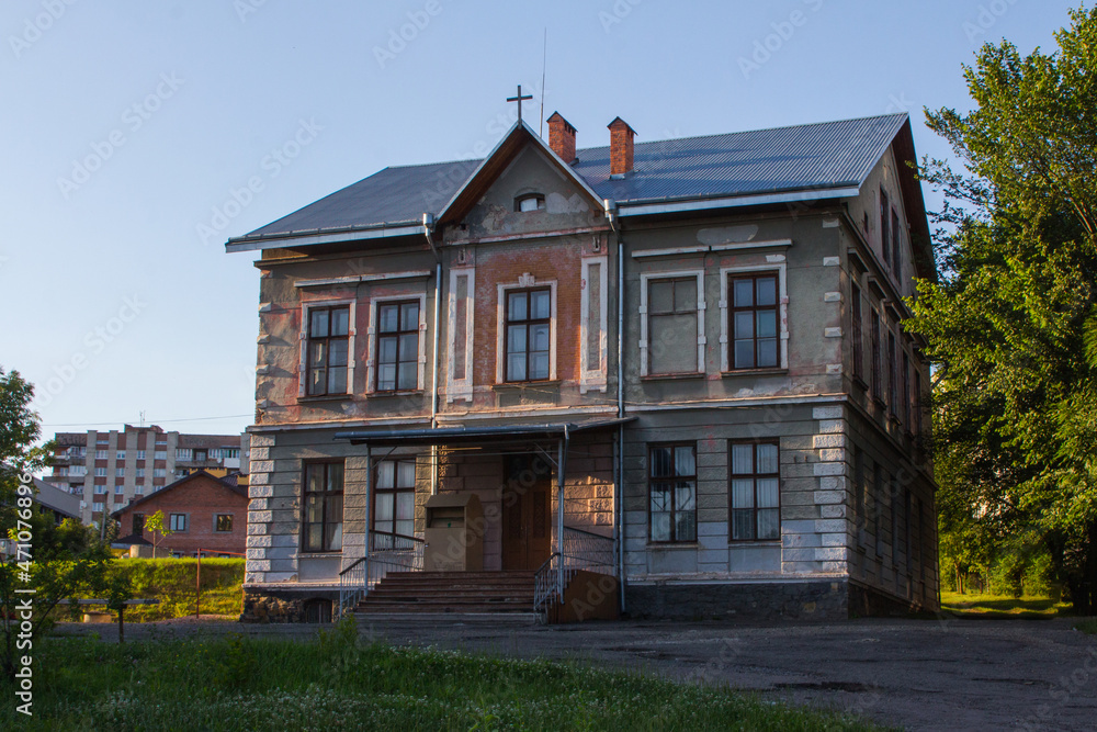 Incredible historic residential building in Drohobych. Ukraine 