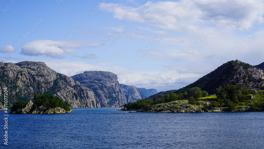 Fjord landscape Norway