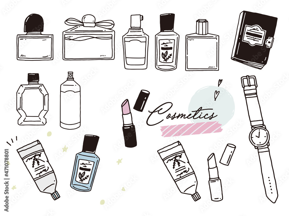 白黒 モノトーン 線画のイラスト 手書き オシャレ 雑誌 カフェ ファッション コスメ 美容 花 Black And White Monotone Line Drawing Illustrations Handwritten Stylish Magazines Cafes Fashion Cosmetics Beauty Flowers Stock ベクター Adobe