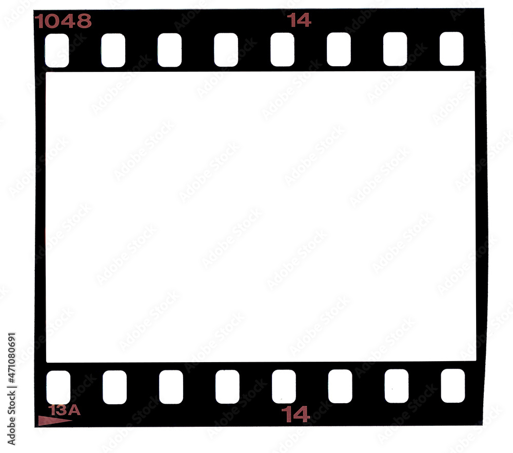 Film strip texture with blank space, Template background Film strip texture with blank space, Template background