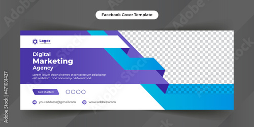 Modern And Creative Business Social Cover Template Design