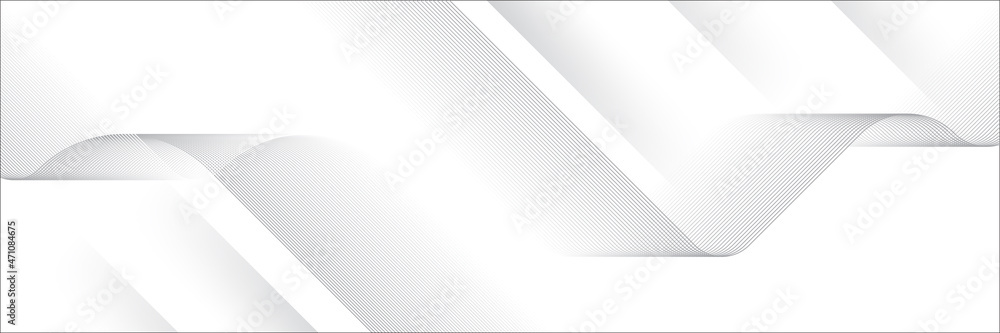 Modern white gray abstract web banner background creative design. Vector  abstract graphic design banner pattern background template. Stock Vector |  Adobe Stock