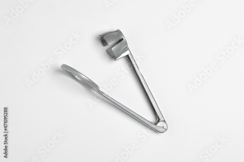 Egg cutter isolated on white background. High-resolution photo. © sabir