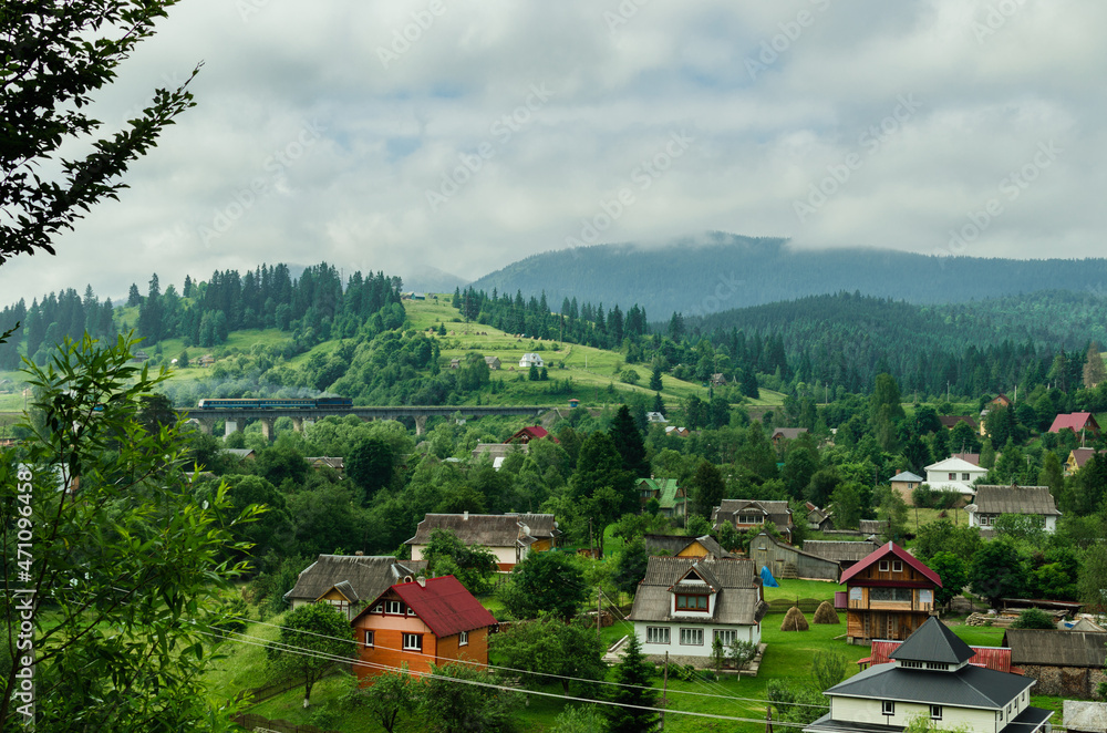 the beauty of the Carpathian mountains