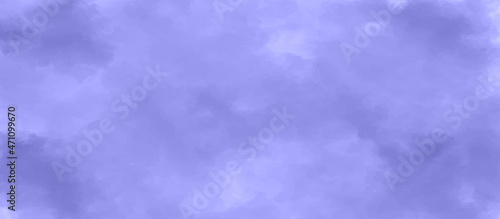 cloudy blue sky watercolor background. Smooth abstract background of unfocused highlights blue. blue storm cloud watercolor texture vector. 