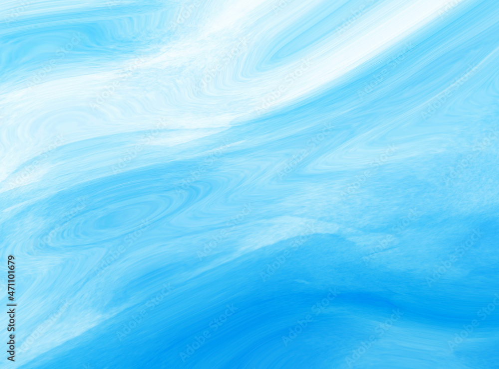 White and blue abstract watercolor background