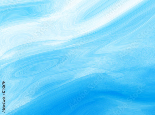White and blue abstract watercolor background