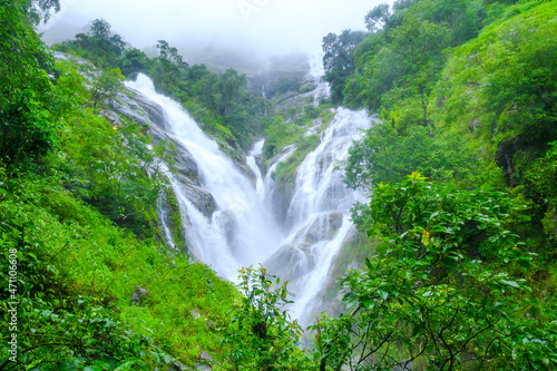 Natural waterfall