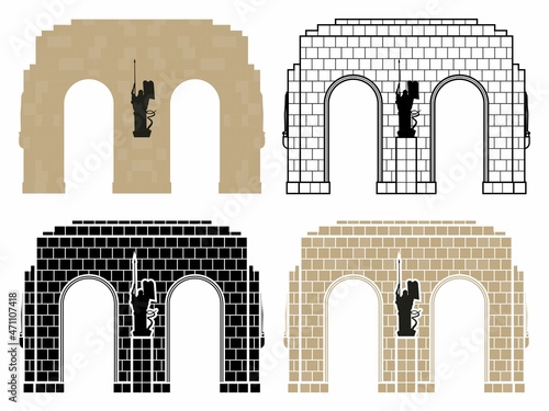 WWII Memorial in Porto Alegre, Brazil