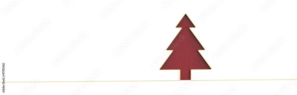 Christmas new year abstract 3d low poly tree card Christmas new year abstract 3d low poly tree card