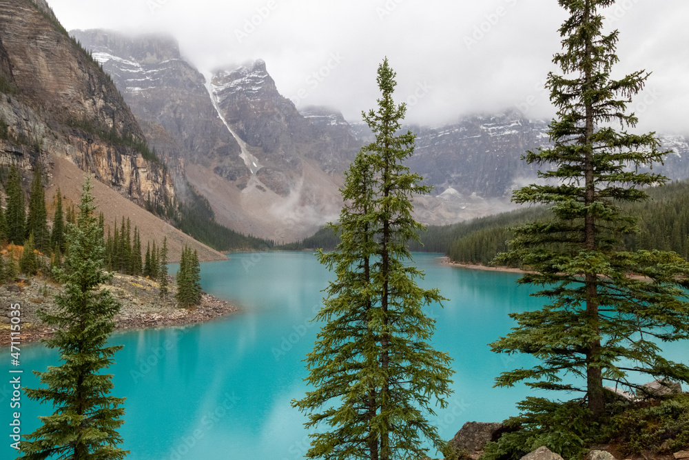 Moraine Lake in Banff National Park, Alberta, Canada