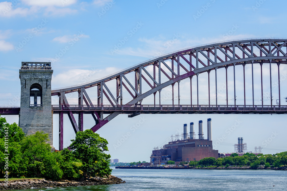 Naklejka premium NYC Skyline