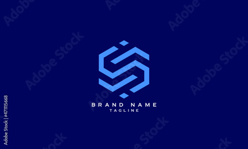 IS, SI, IIJ, JII, Abstract initial monogram letter alphabet logo design