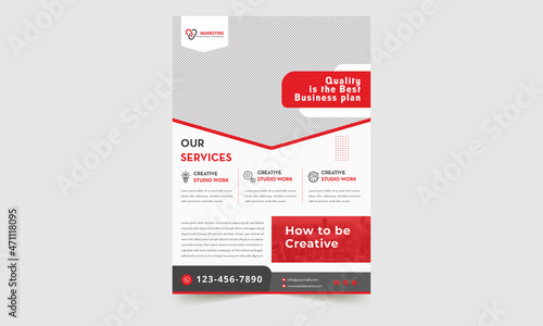 Corporate Business Flyer Design Template, for your business