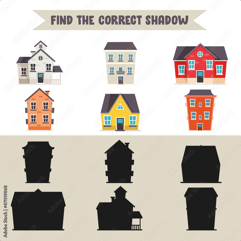 Find The Correct Shadow Activity Find The Correct Shadow Activity