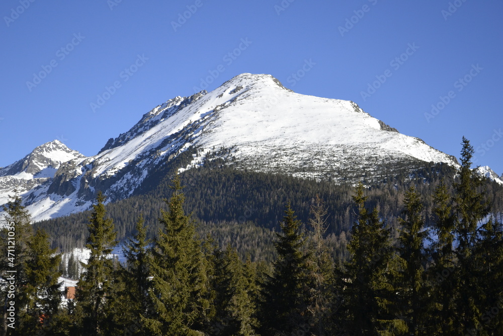 High Tatras, Mountains, Slovakia, winter, snow, TANAP