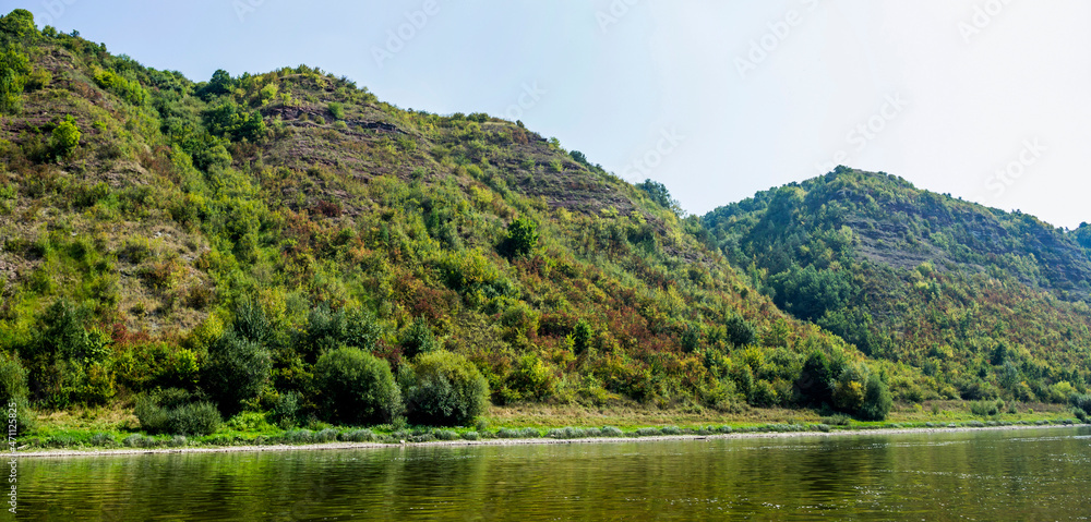 Dnister river landscape
